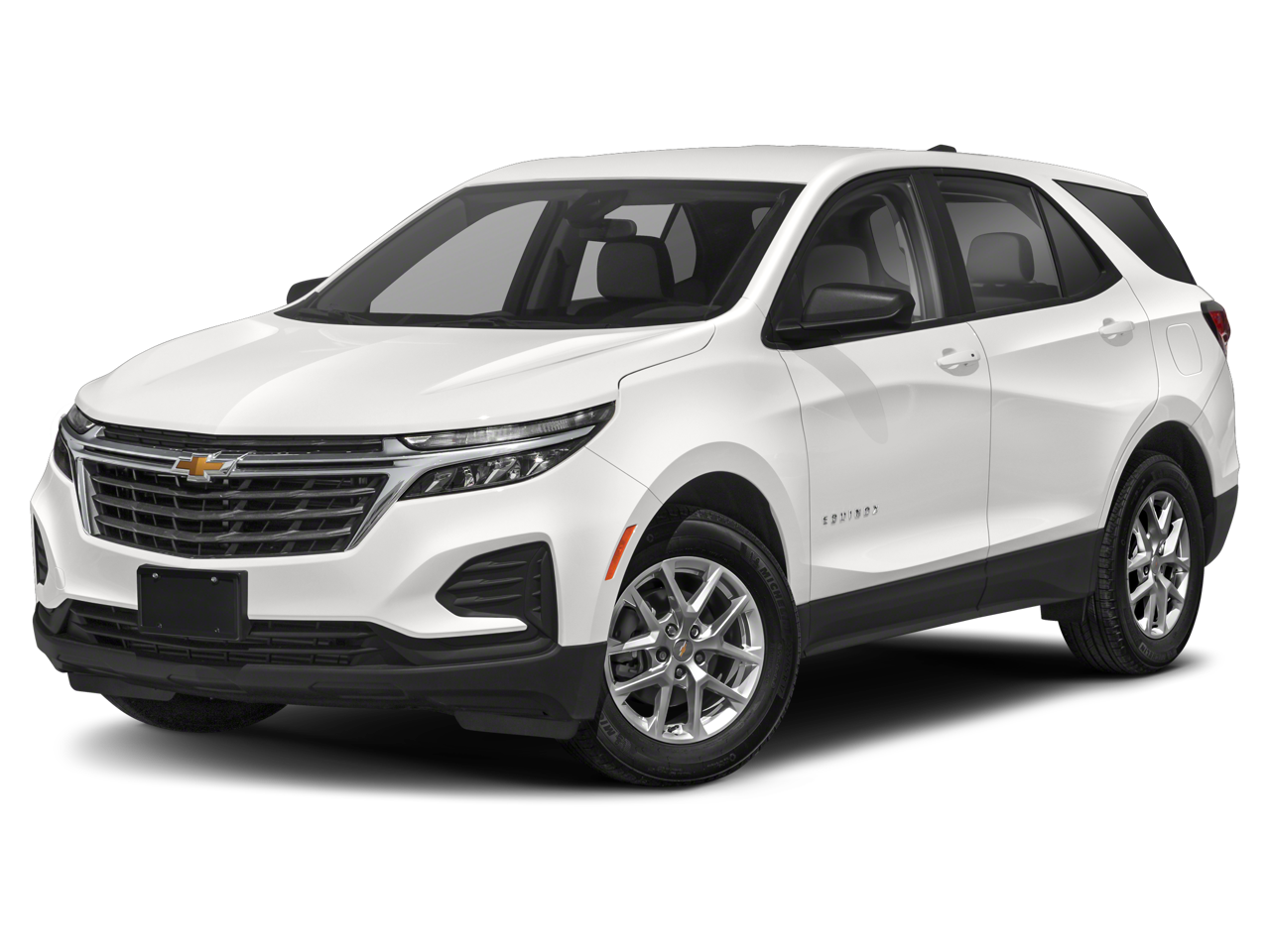 2022 Chevrolet Equinox LT in Iridescent Pearl Tricoat — front three-quarter view