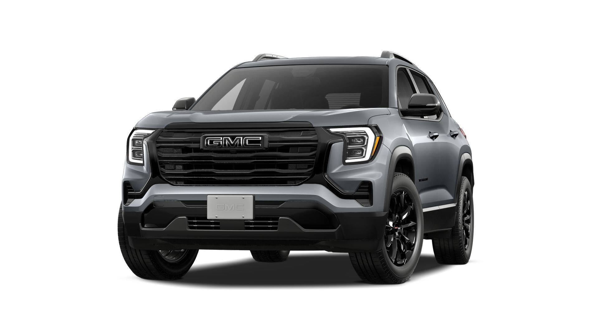 2027 GMC Terrain AWD Elevation in Sterling Metallic — front three-quarter view