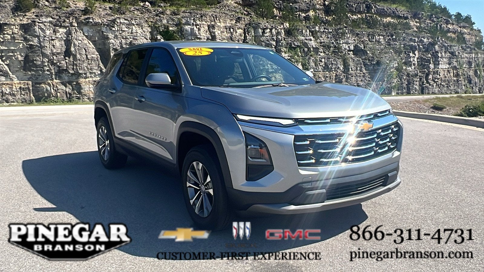 2025 Chevrolet Equinox LT in Sterling Gray Metallic — front three-quarter view