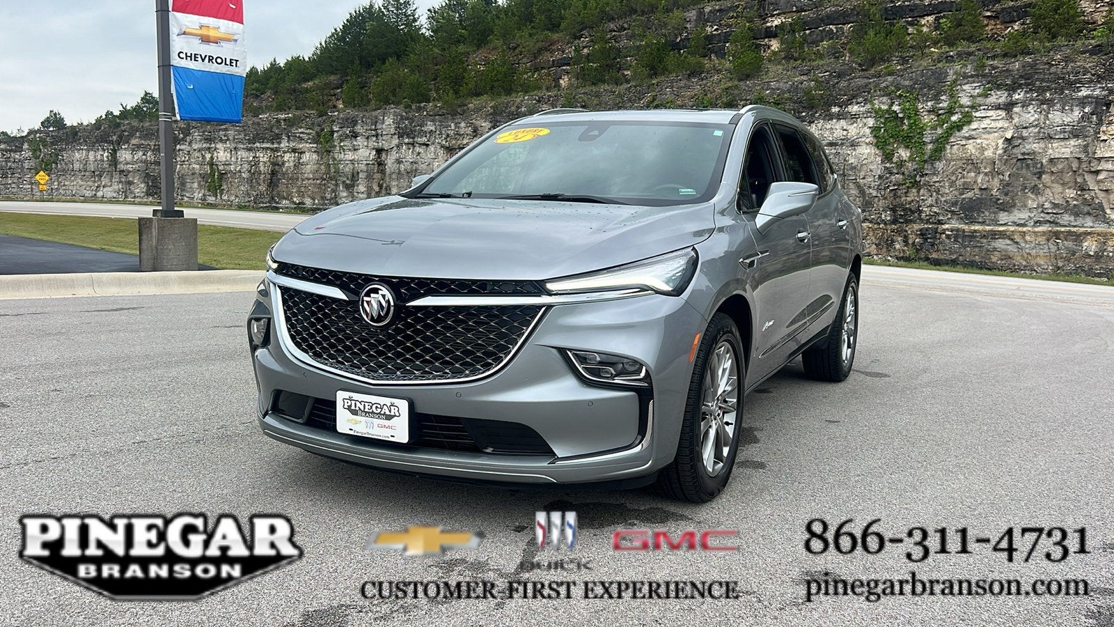 2024 Buick Enclave — rear three-quarter view