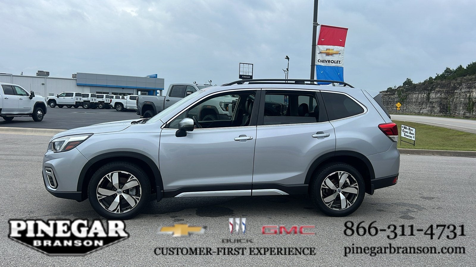2021 Subaru Forester — interior view