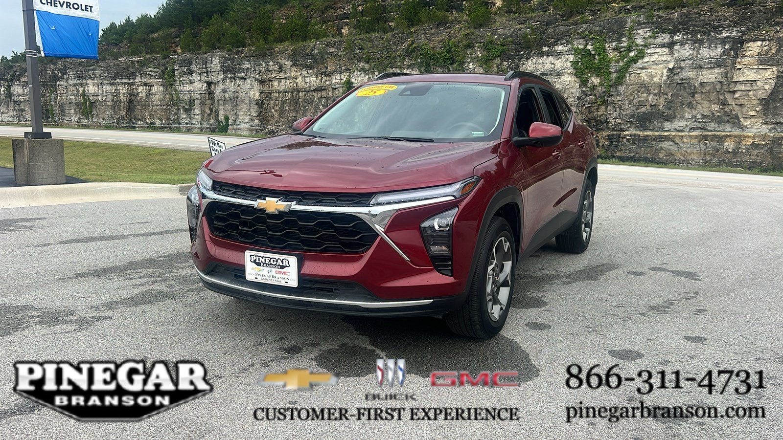 2025 Chevrolet Trax — rear three-quarter view